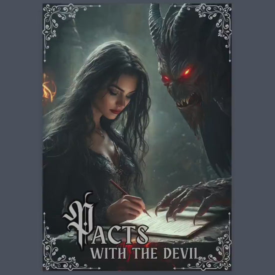 Pacts with the Devil. A Comprehensive Basic Guide. Printable Grimoire pages.