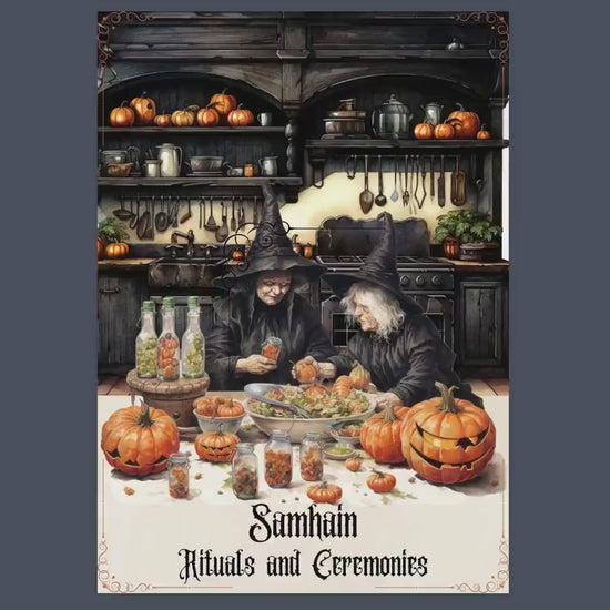 Samhain Rituals and Ceremonies. Printable pages for your Book Of Shadows.
