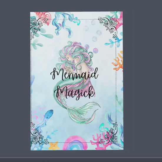 Mermaid Magick- A sea witches prayer- Spells- Book of Shadows- Instant download
