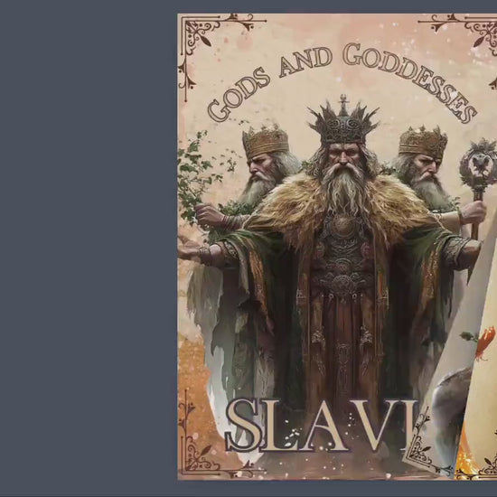 SLAVIC. Gods and Goddesses. Beautiful pages for your grimoire or Book Of Shadows. Printable