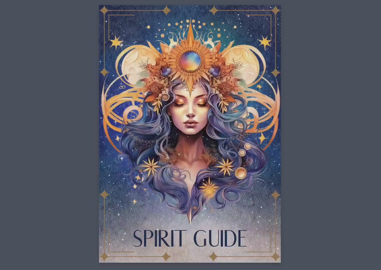 Spirit Guide. Basics. Beautiful pages for your Grimoire or Book of Shadows. Printable