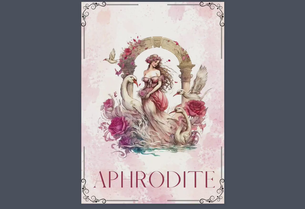 Aphrodite. Beautiful pages for your Book Of Shadows. Instant download