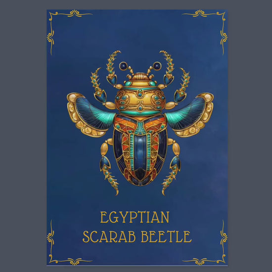 Ancient Egyptian Scarab Beetles. Spirit Animal. Beautiful pages for your Book Of Shadows. Instant download.
