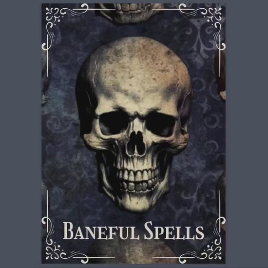 Baneful Magic Spells Collection. 17 Potent Curses & Hexes. Printable.