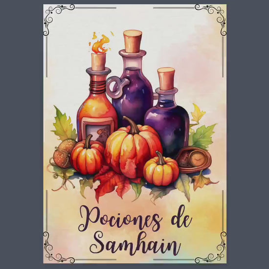 Samhain Easy Potions. Basics. Printable.