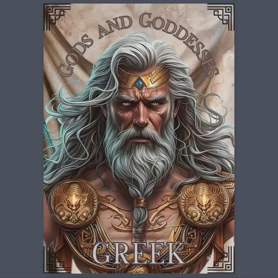 Greek GODS AND GODDESSES. Beautiful pages for your Grimoire or Book Of Shadows. Printable