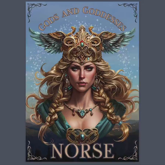 NORSE Gods and Goddesses. The most complete. Beautiful pages for your Grimoire or Book Of Shadows. Printable