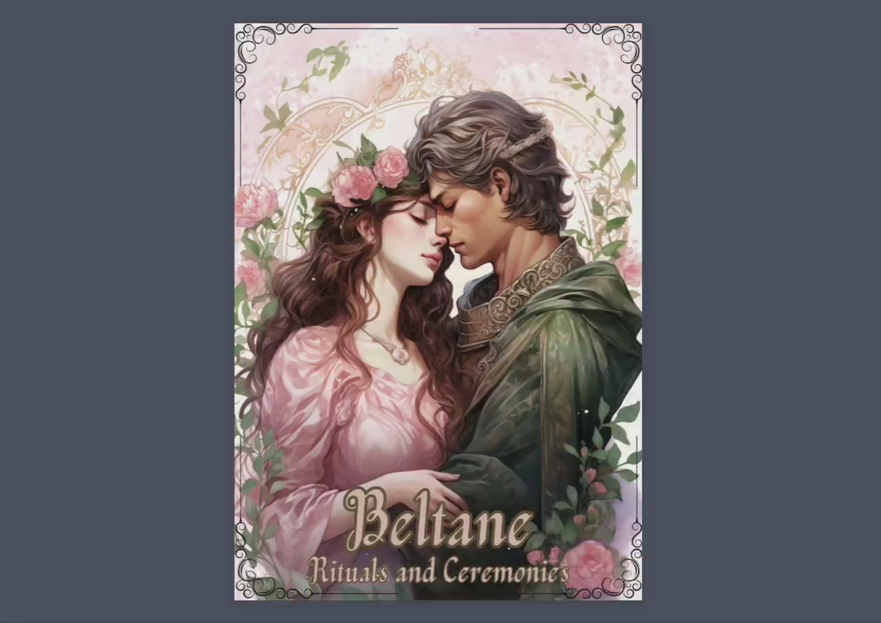 Beltane. Rituals and Ceremonies. Printable pages for your Grimoire or Book Of Shadows.
