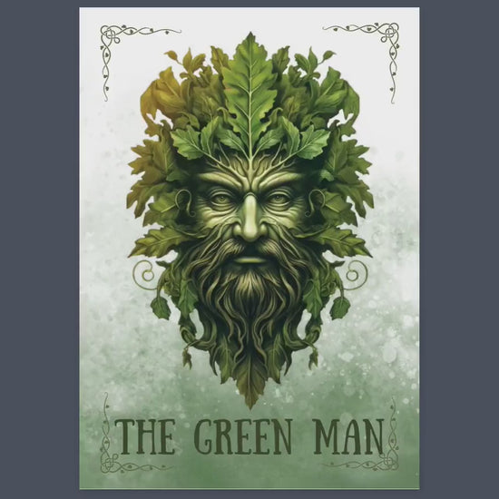 The Green Man. Beautiful pages for your Book Of Shadows. Instant Download