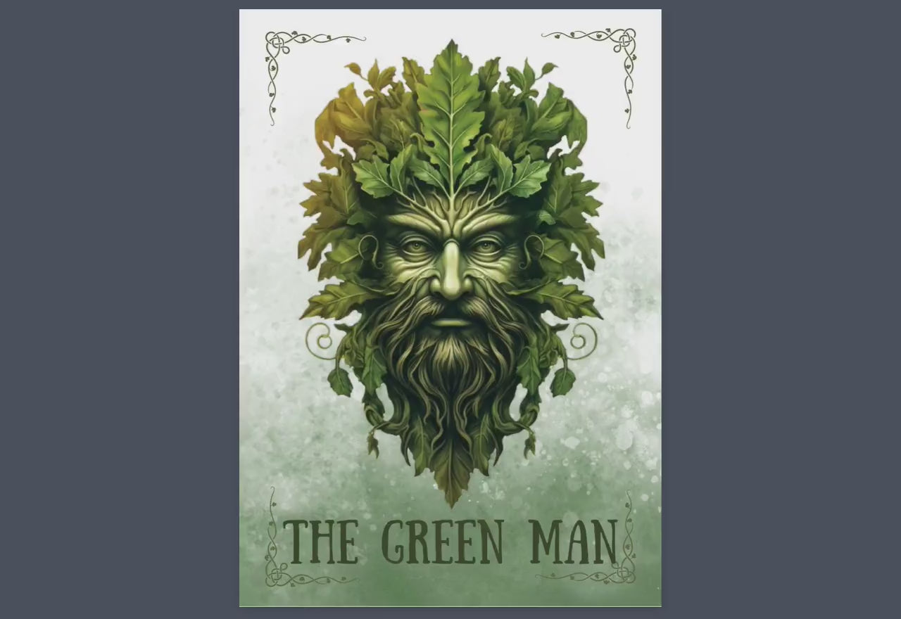 The Green Man. Beautiful pages for your Book Of Shadows. Instant Download