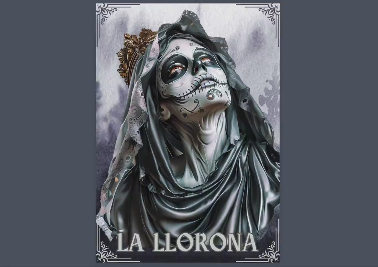 La Llorona. The Weeping Woman. Mexican Legend. Beautiful pages for your Book Of Shadows.