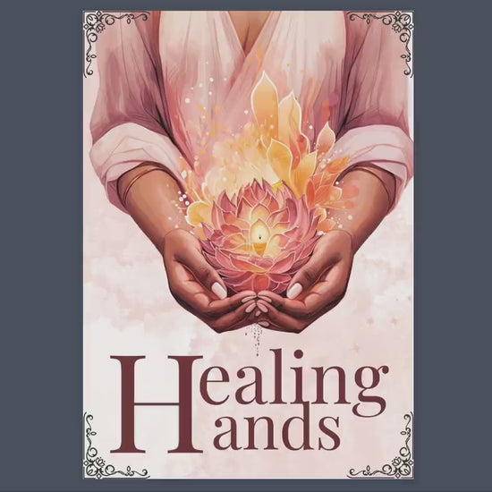 Healing Hands. Basics. Beautiful pages for your Grimoire or Book Of Shadows.