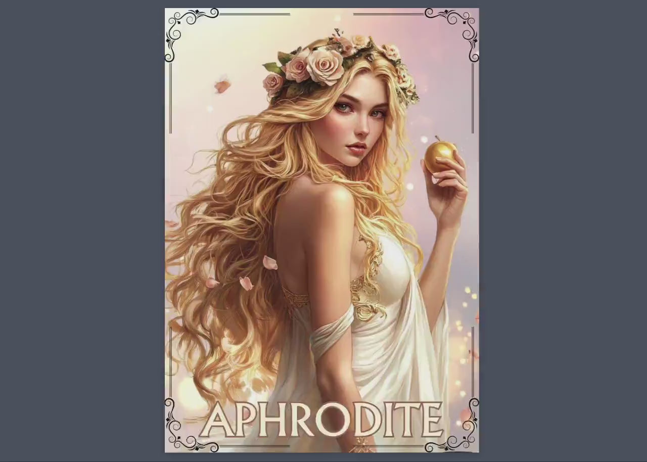 Aphrodite. Beautiful pages for your Book Of Shadows. Instant download