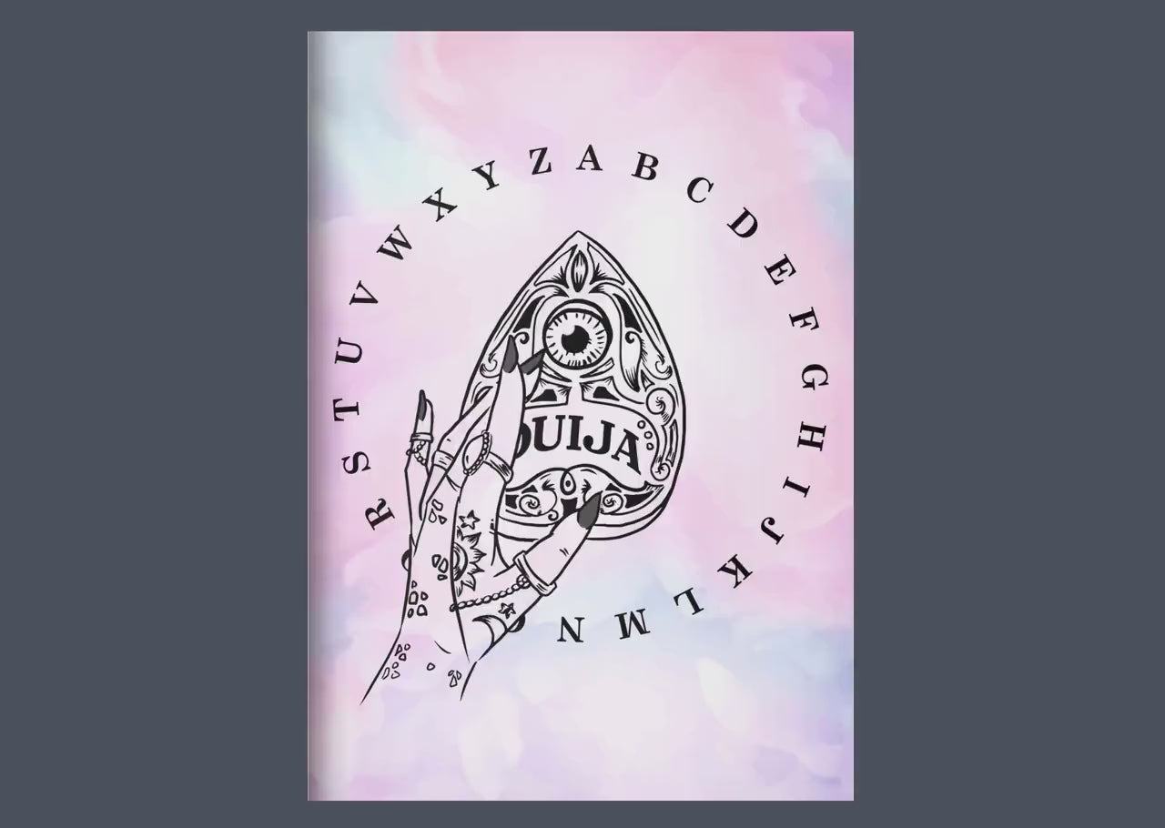 Spirit Board Session Journal, Ouija, Grimoire Spirit Board pages / Book of Shadows / Basic information / Communication Journal