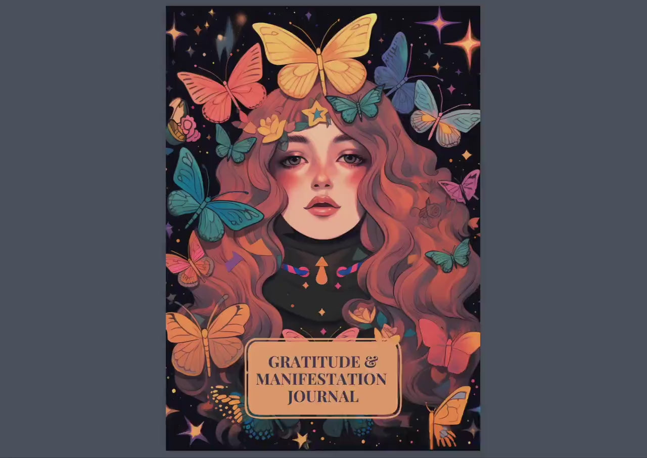 Gratitude & Manifestation Planner. Printable.