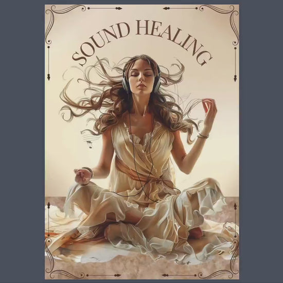 SOUND HEALING. Basic Guide. beautiful pages for your Grimoire or Book Of Shadows. Printable.