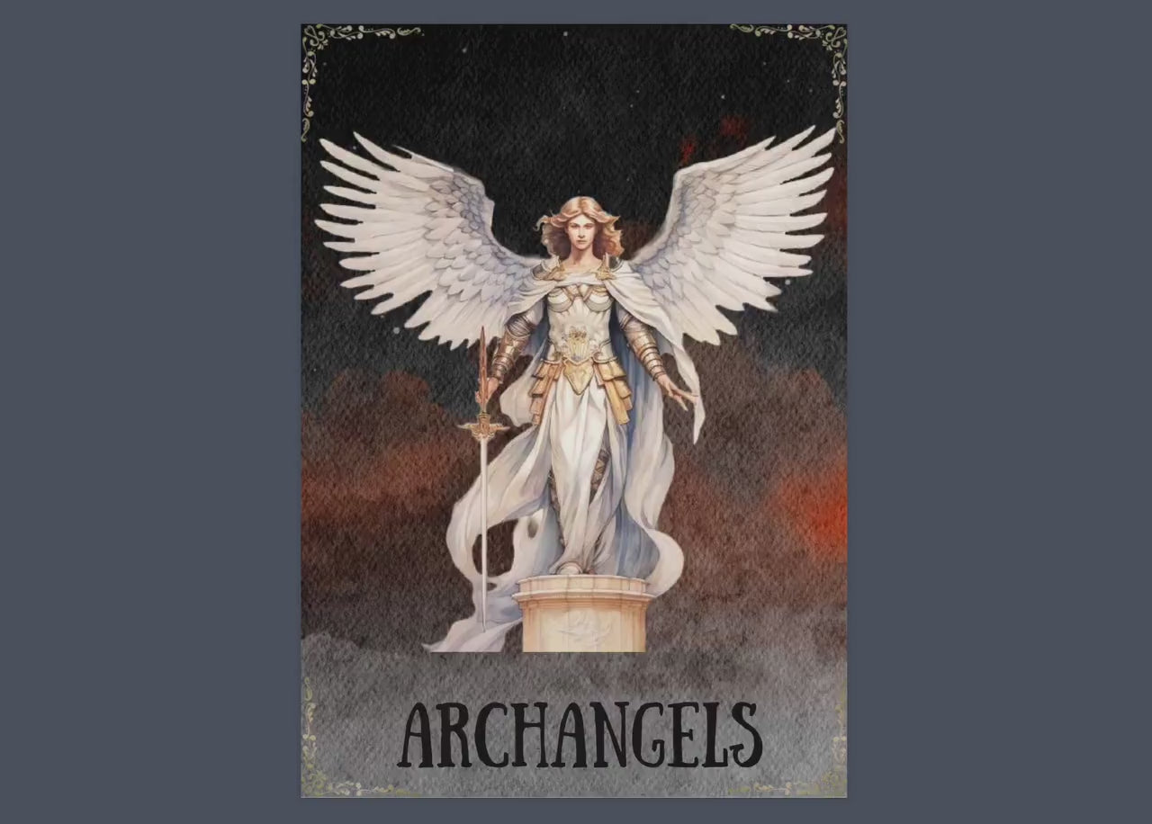 7 ARCHANGELS. Beautiful pages for your Book Of Shadows. Instant Download