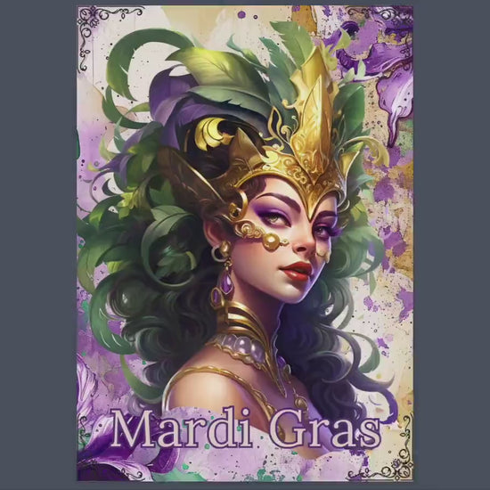 Mardi Gras. Beginners guide. Beautiful pages for your Grimoire or Book Of Shadows.