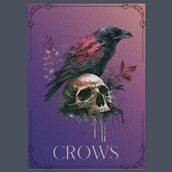 CROWS. Beautiful pages for you Book Of Shadows. Instant download