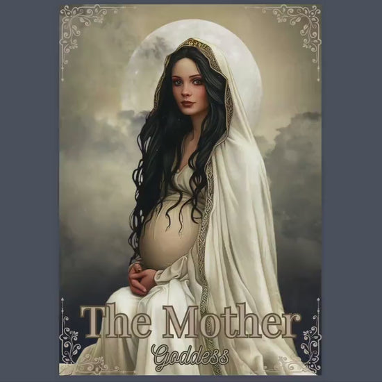 THE MOTHER GODDESS. Beautiful pages for your Grimoire or Book Of Shadows. Printable.