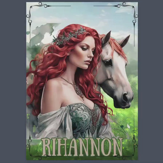 Rihannon. Celtic Goddess. Beautiful pages for your Grimoire or Book Of Shadows. Printable