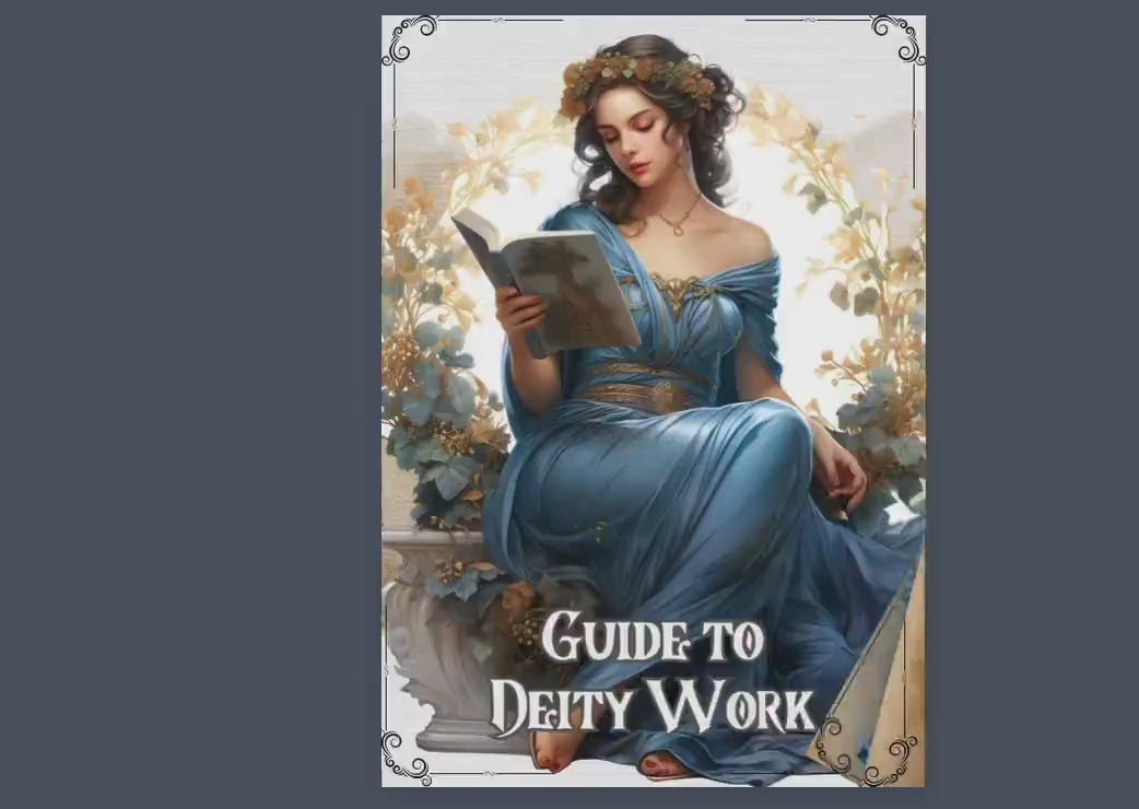 Guide To The Basics Of Deity Work. Beautiful pages. Printable