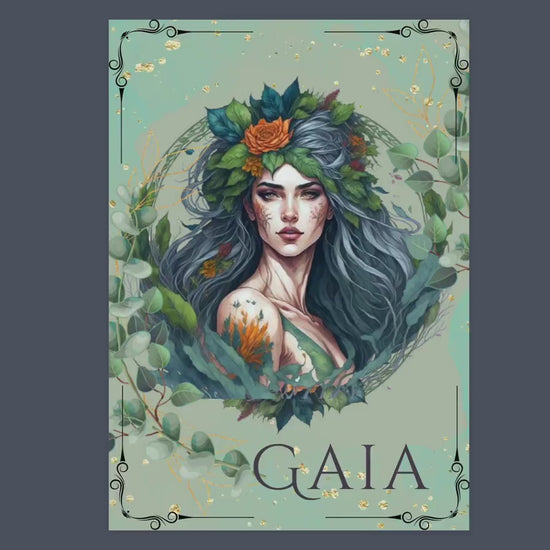Gaia, Mother of Earth. Beautiful pages for your Book Of Shadows. Instant download.