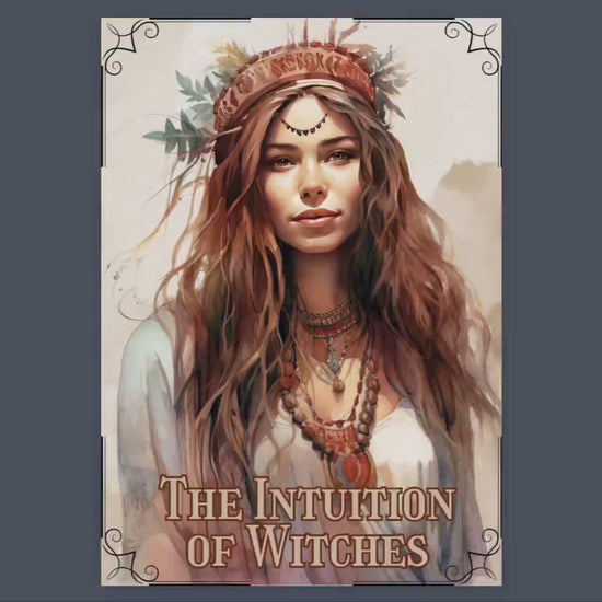The Intuition of Witches: How to Trust Yourself When Something Doesn't Feel Right. Printable Grimoire pages