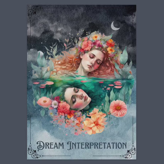 Dream Interpretation + BONUS. Beautiful pages for your Book Of Shadows. Instant Download.