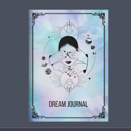 Dream Journal, Watercolor Printable Pages, Witch dreams, Sleep tracker, 2 styles