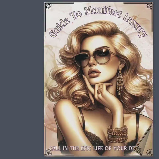 Guide To MANIFEST LUXURY. Call In The Epic Life Of Your Dreams. Basic Guide. Printable.