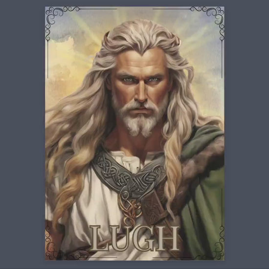Lugh. Celtic God. Beautiful pages for your Grimoire and Book Of Shadows