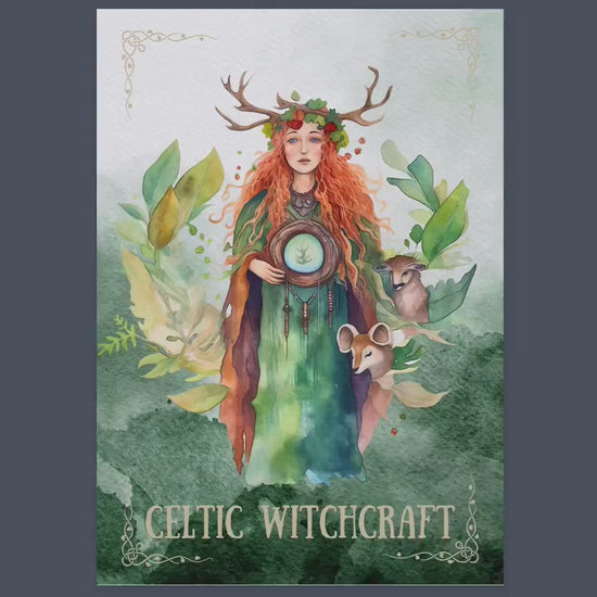 Celtic Witchcraft. Basics. Beautiful pages for your Book Of Shadows