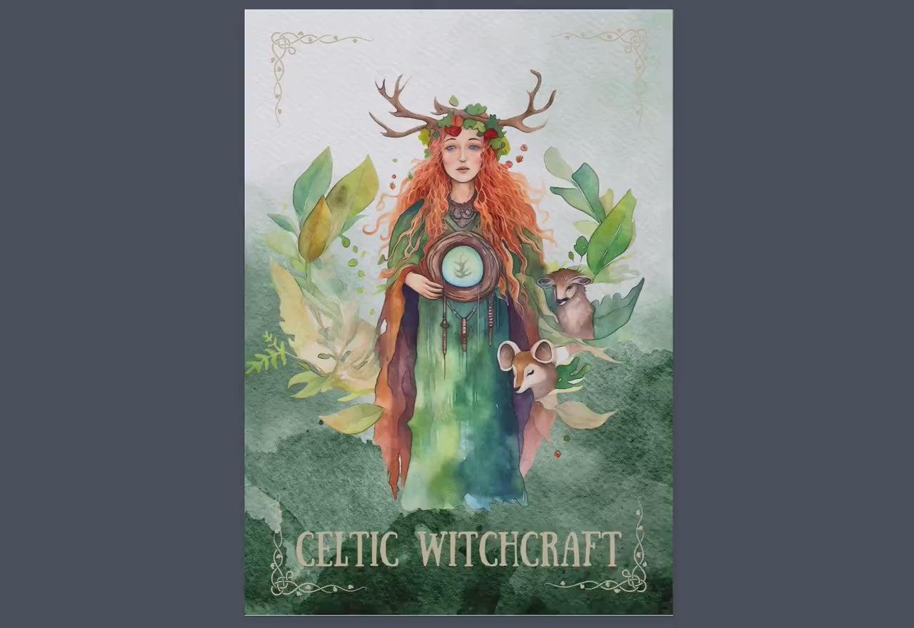 Celtic Witchcraft. Basics. Beautiful pages for your Book Of Shadows