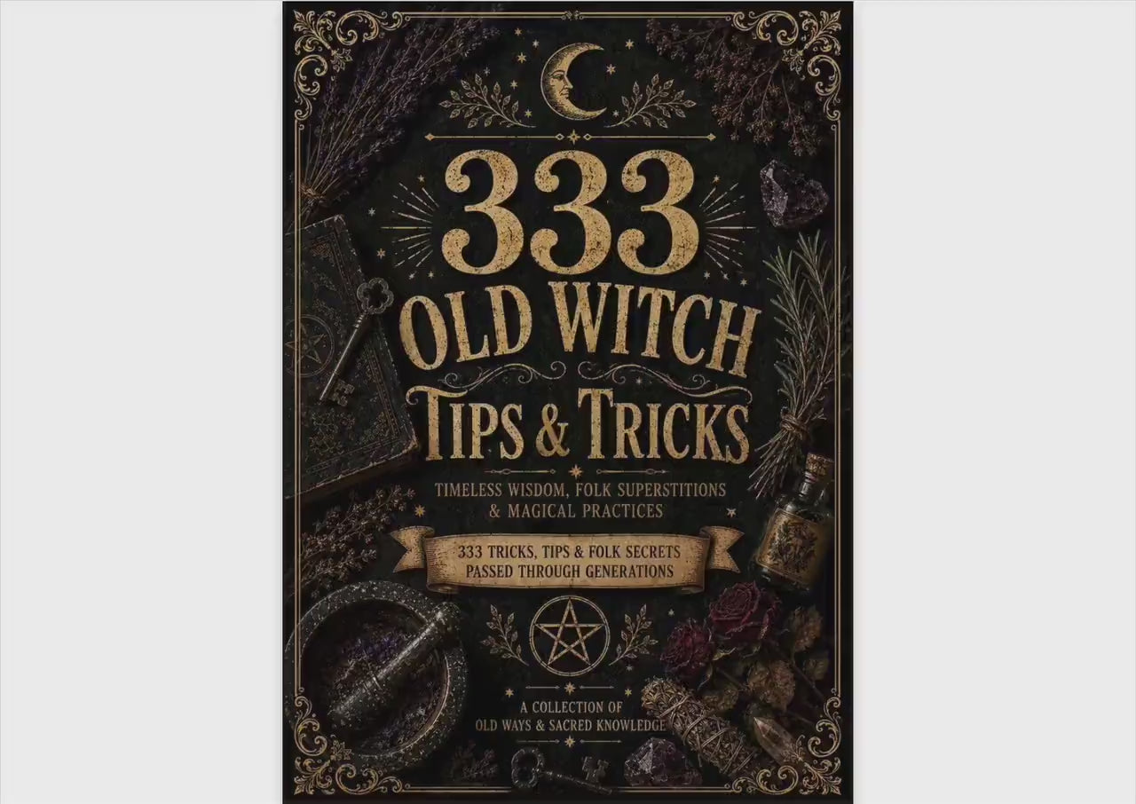 333 Old Witch Tips & Tricks Printable | Witchcraft Wisdom | Witchy Journal Insert | Book of Shadows