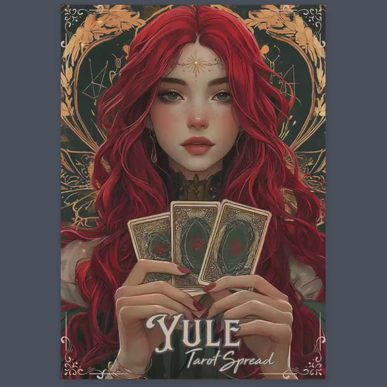 Yule Tarot Spread Journal. 20 Tarot Spreads to Embrace the Energy of the Sabbat. Printable