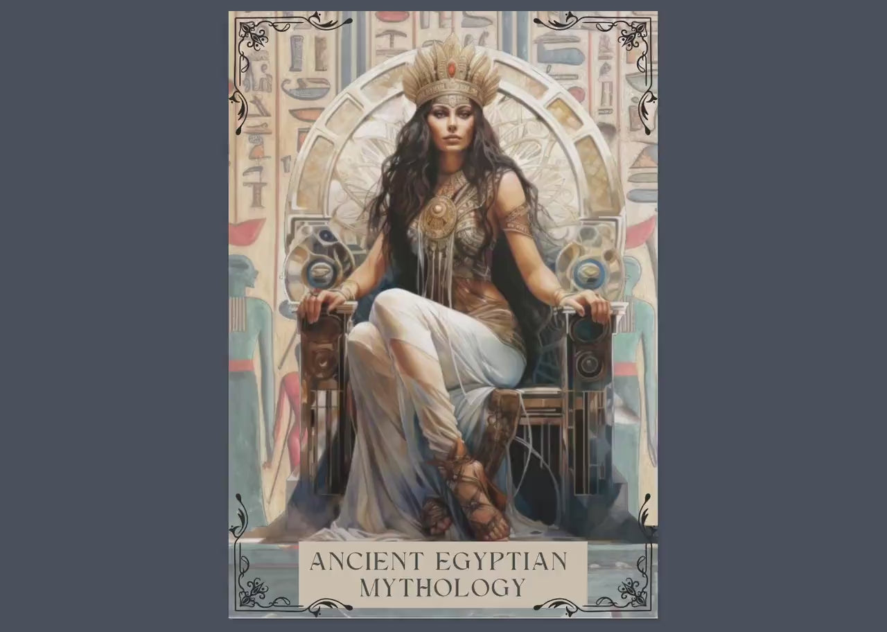 Ancient Egyptian Mythology. Beautiful pages for your Book Of Shadows. Instant download.