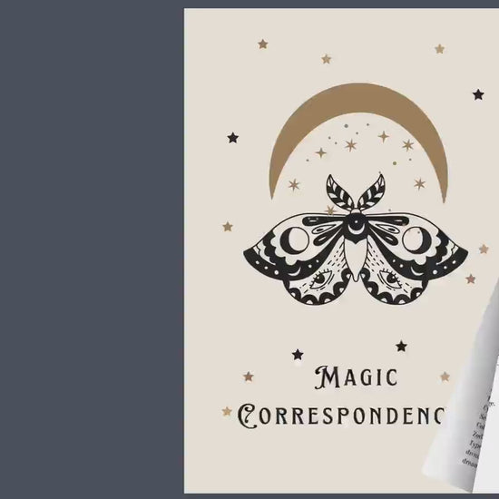 Magic Correspondences |Book of Shadows | Printable BOS | Grimoire Pages | Magic Grimoire