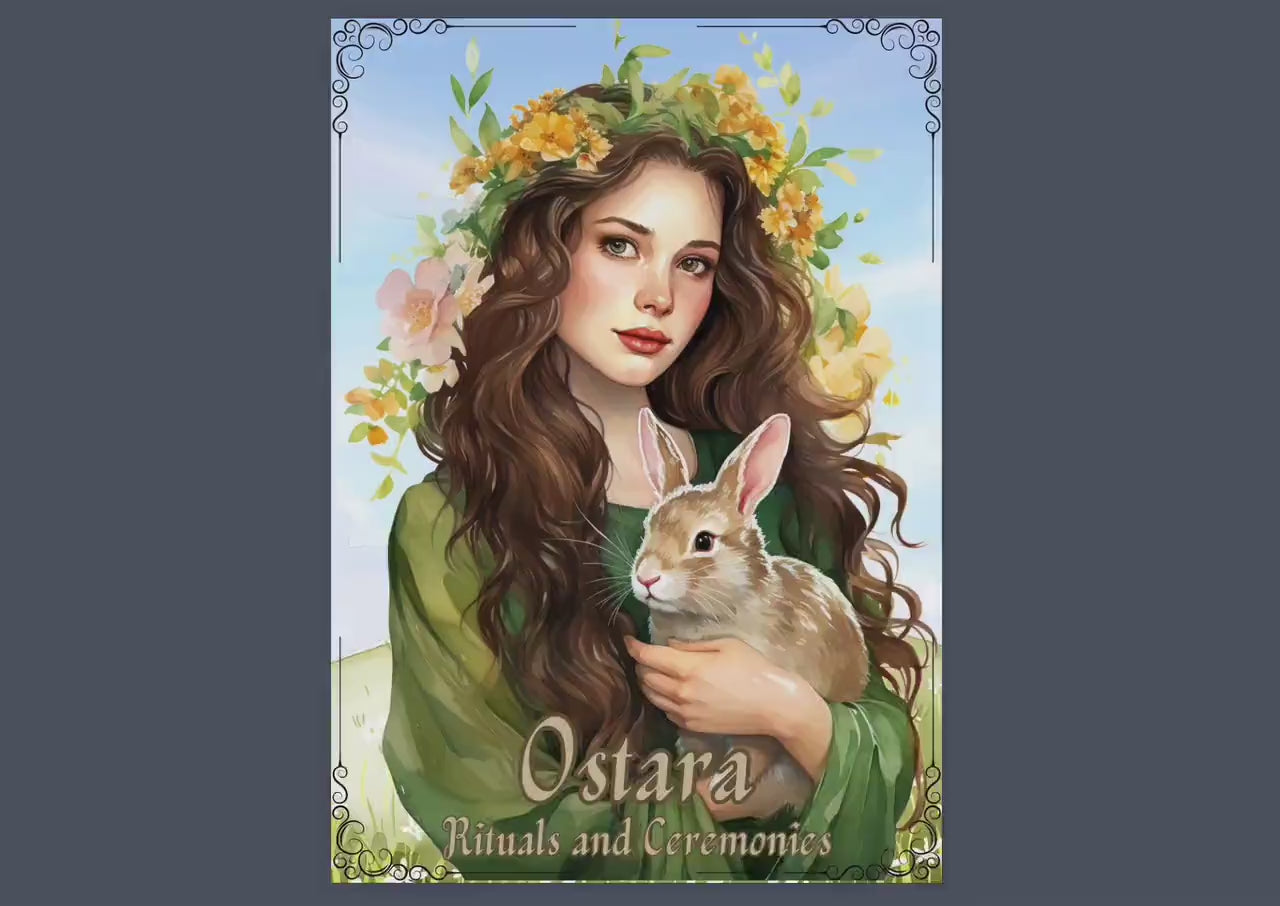 Ostara. Rituals and Ceremonies. Printable pages for your Book Of Shadows or Grimoire.