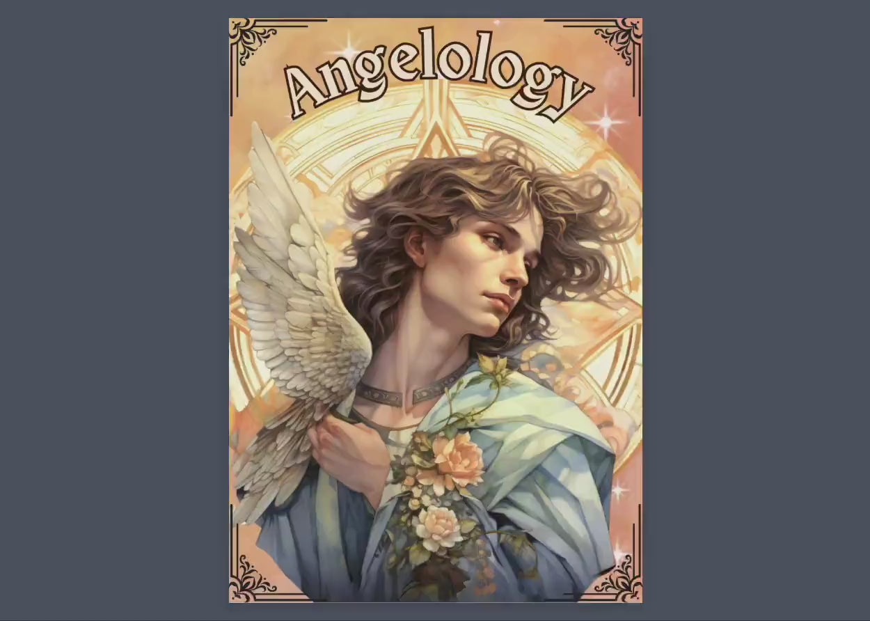 Angelology. Beautiful pages for your Grimoire or Book of Shadows. Printable