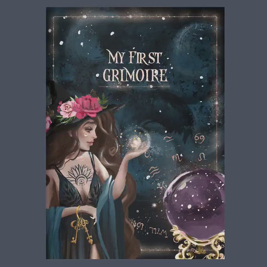 The most beautiful and complete Grimoire for Baby Modern Witches. Full Color. A4, A5, Letter Size. Instant download.