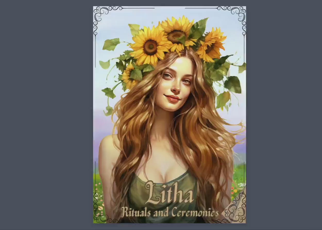 Litha. Rituals and Ceremonies. Printable pages for your Book Of Shadows.