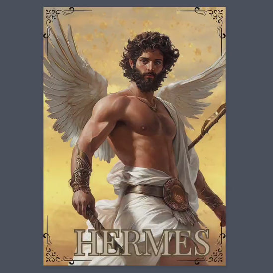 HERMES. Beautiful pages for your Grimoire or Book Of Shadows. Printable.
