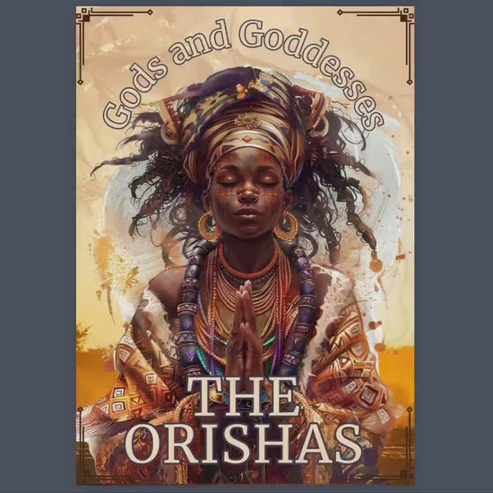 The Orishas. Gods and Goddesses. Beautiful pages for your Grimoire or Book Of Shadows. Printable