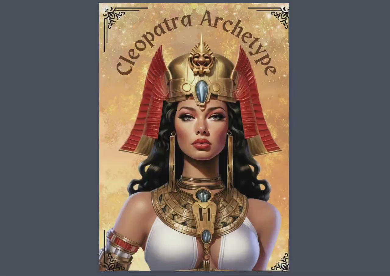 Cleopatra Archetype: Unleash Your Inner Power, Femininity, and Success. Printable.