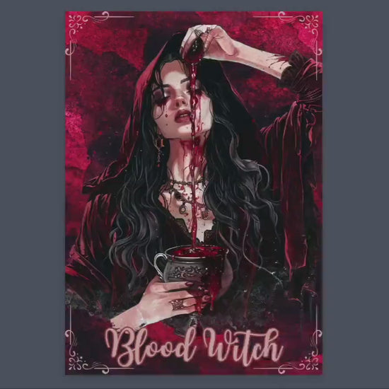 Witch Blood. Beautiful pages for your Grimoire or Book Of Shadows. Printable.